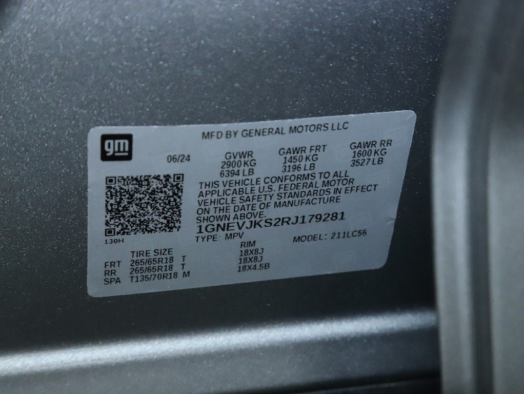 2024 Chevrolet Traverse Z71