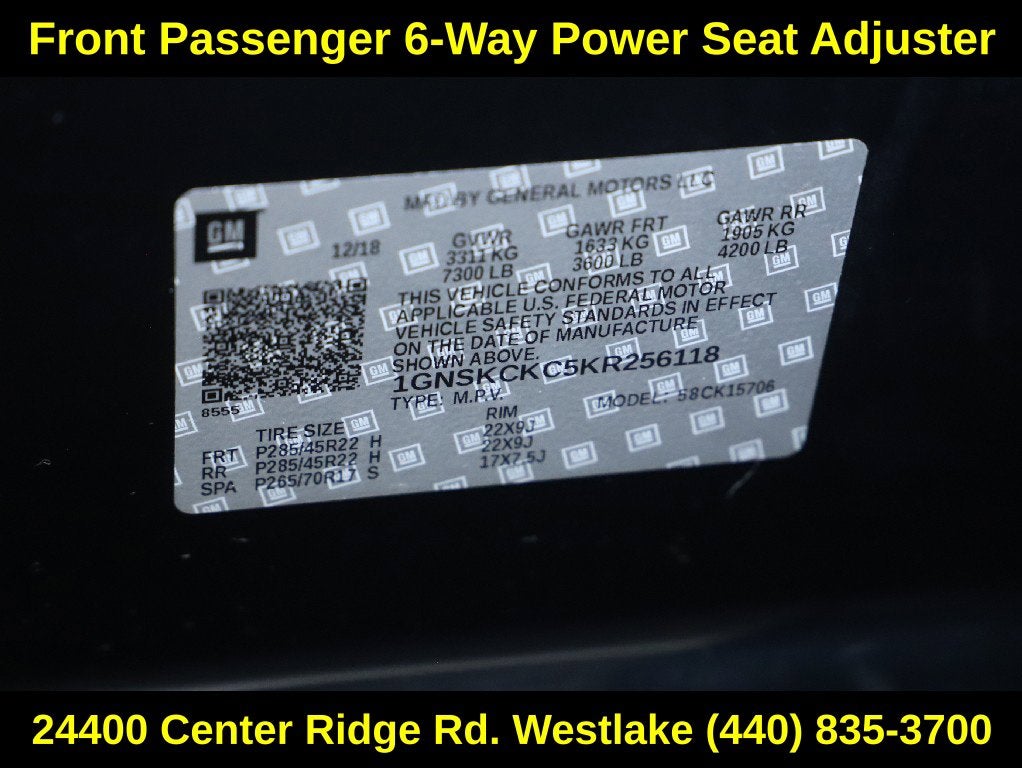 2019 Chevrolet Tahoe Premier