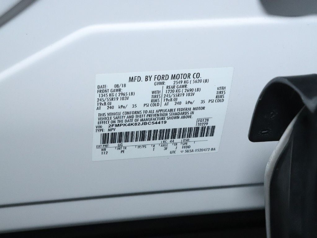 2018 Ford Edge Titanium