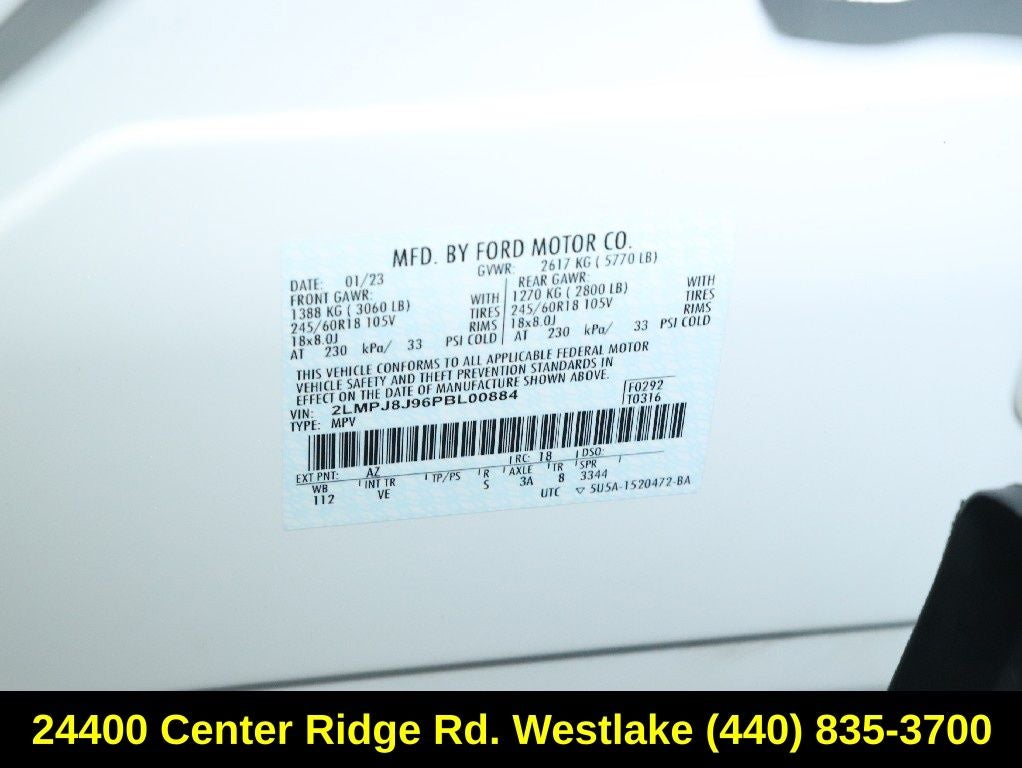 2023 Lincoln Nautilus Standard