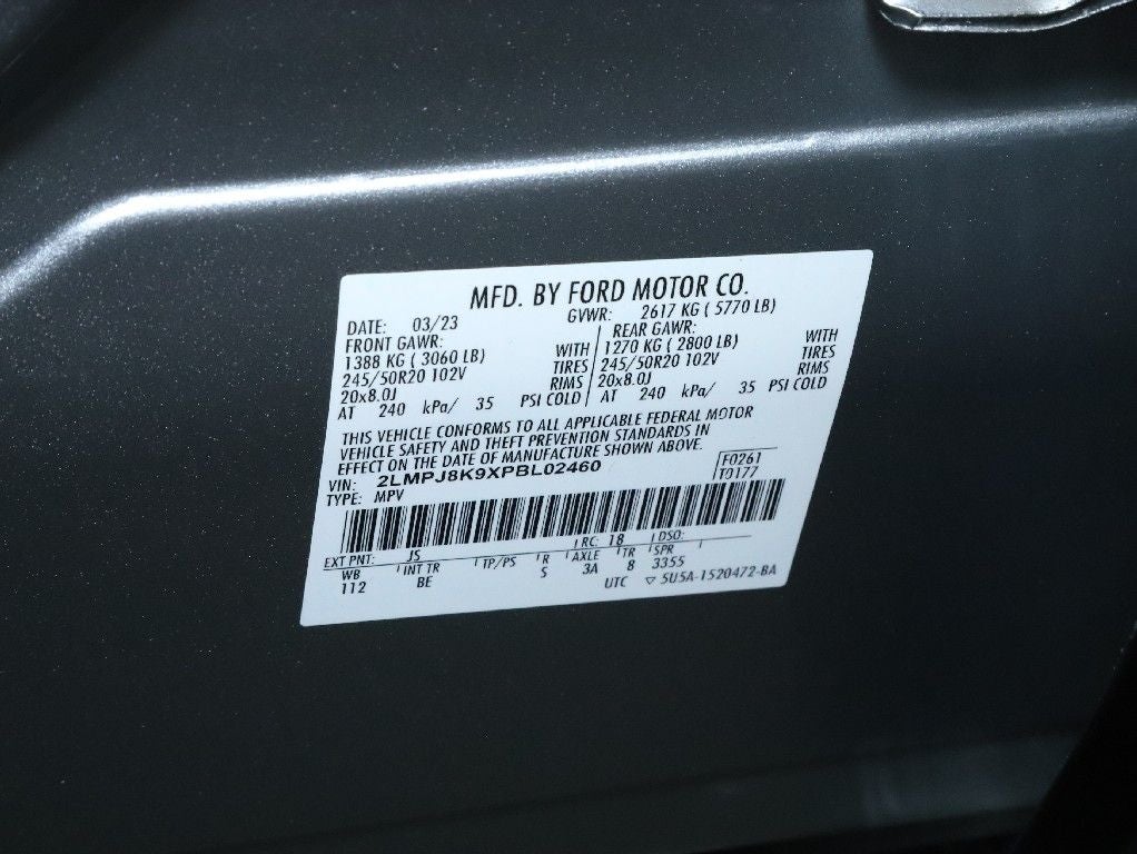 2023 Lincoln Nautilus Reserve