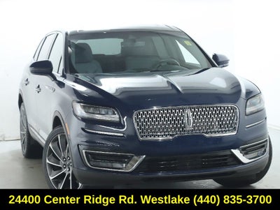 2019 Lincoln Nautilus Reserve