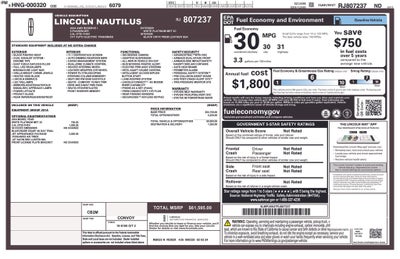 2024 Lincoln Nautilus Reserve
