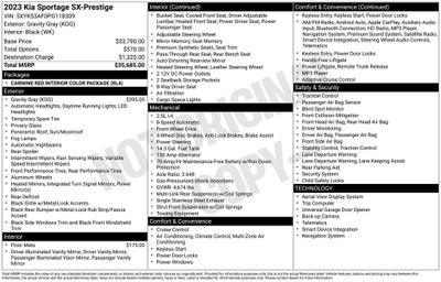 2023 Kia Sportage SX-Prestige