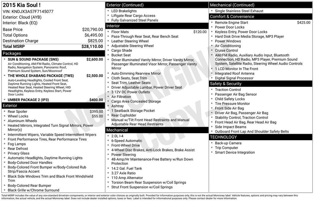 2015 Kia Soul Exclaim