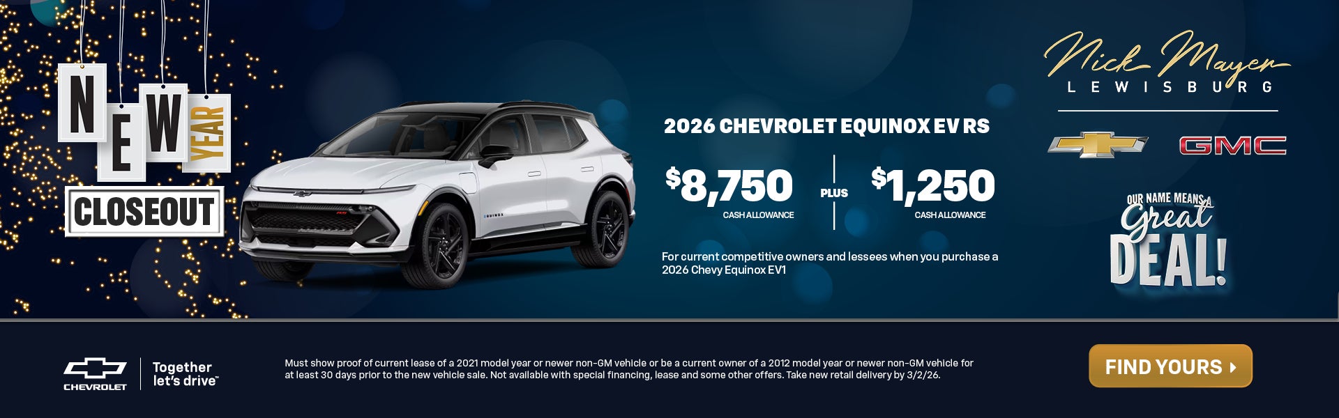 2026 Chevrolet Equinox RS