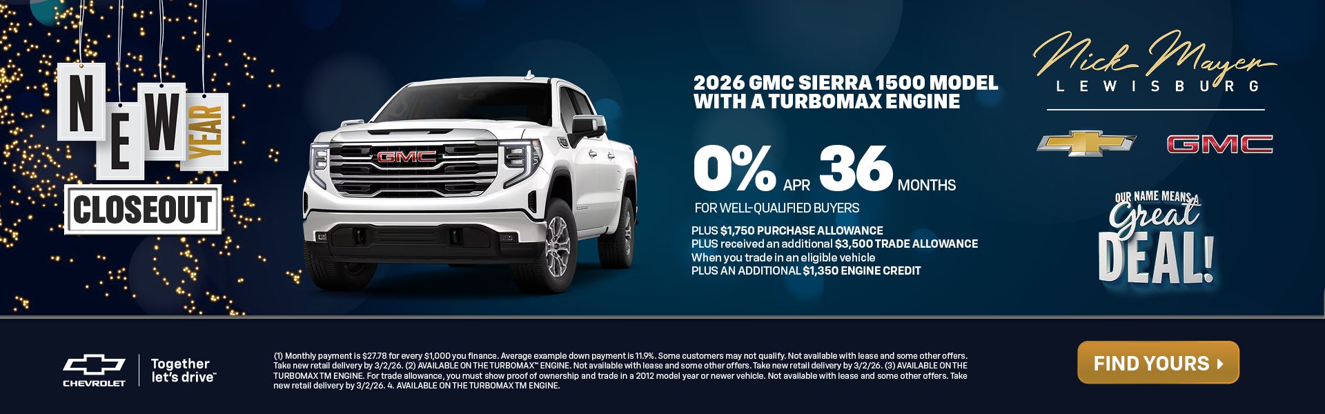 GMC SIERRA 1500 TURBOMAX