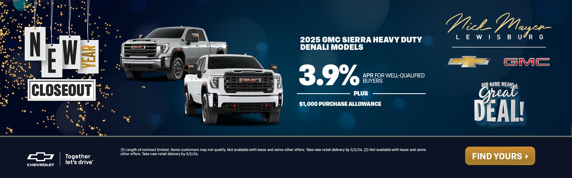 2025 GMC SIERRA DENALI MODELS