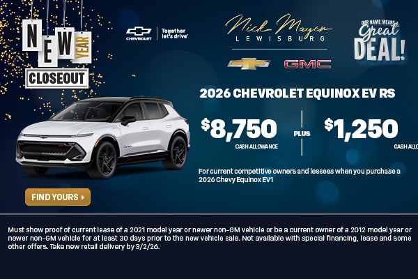 2026 Chevrolet Equinox RS