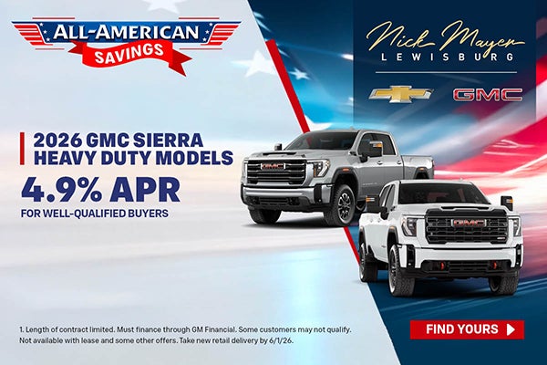 2025 GMC Sierra Heavy Duty Denali Models